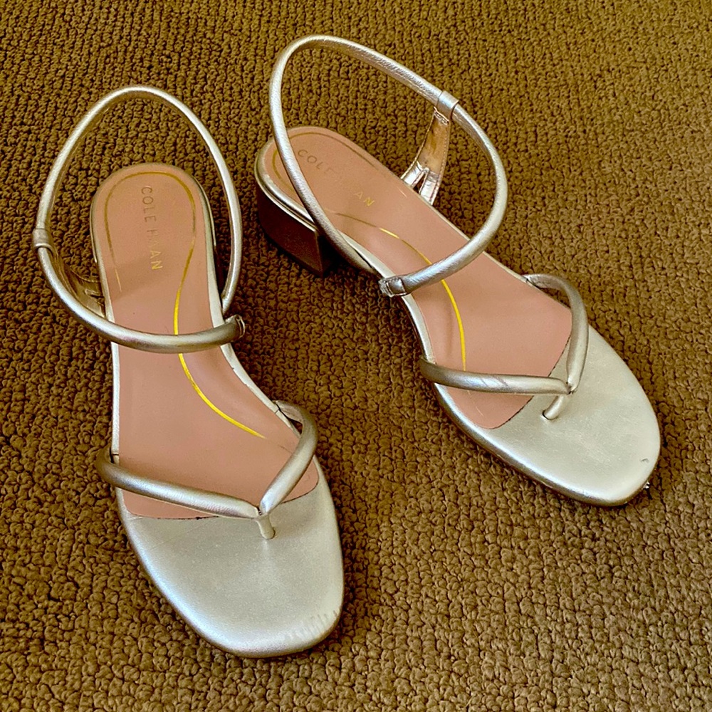 Gold Sandals Cole Haan